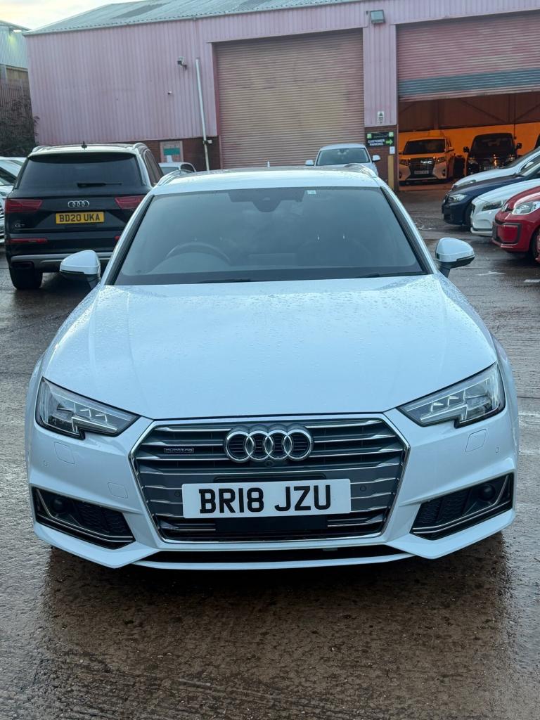 2018 Audi A4 Avant S Line 2.0 Quattro estate Petrol Automatic