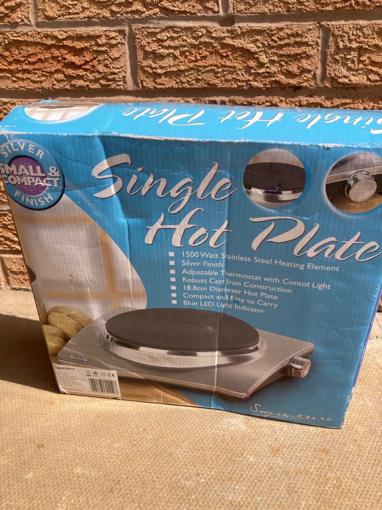 Single electric hot plate