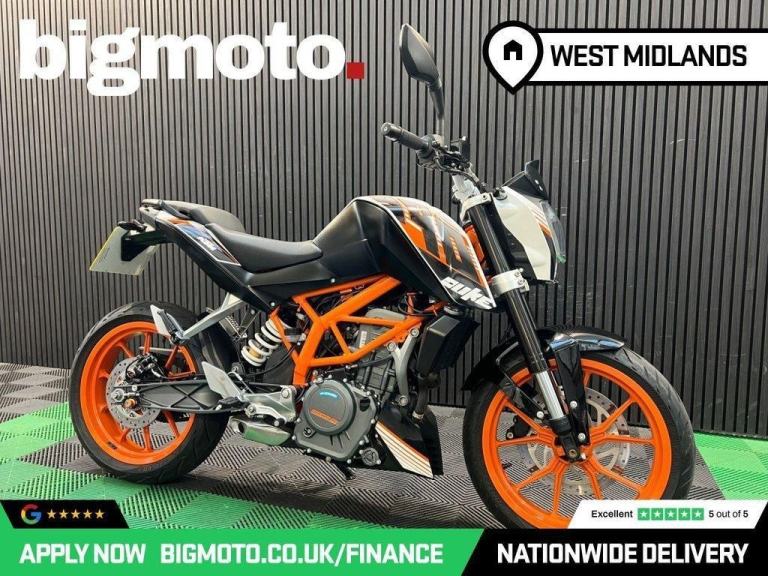 2016 66 KTM 390 DUKE FINANCE SPECIALISTS APPLY NOW
