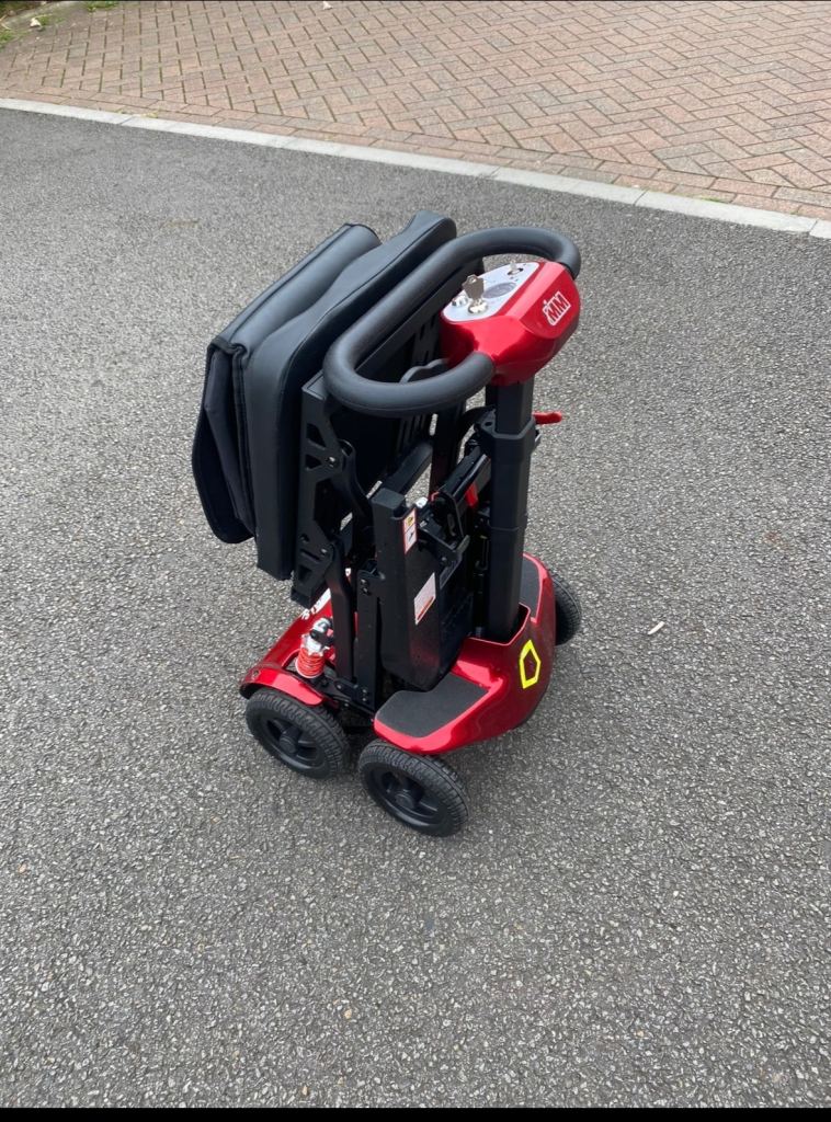 14KG MuickSandy F3 Plus Lightweight Folding Mobility Scooter 