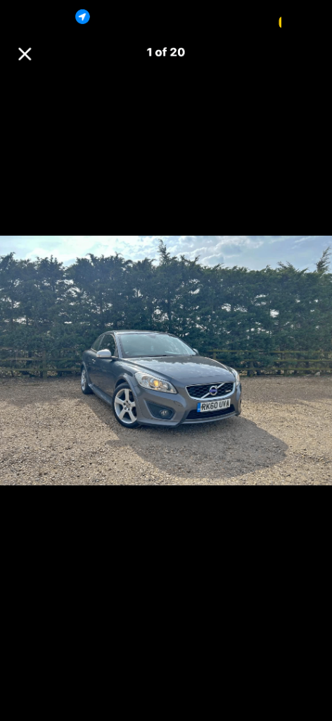 Volvo, C30, Hatchback, 2010, Manual, 1560 (cc), 3 doors