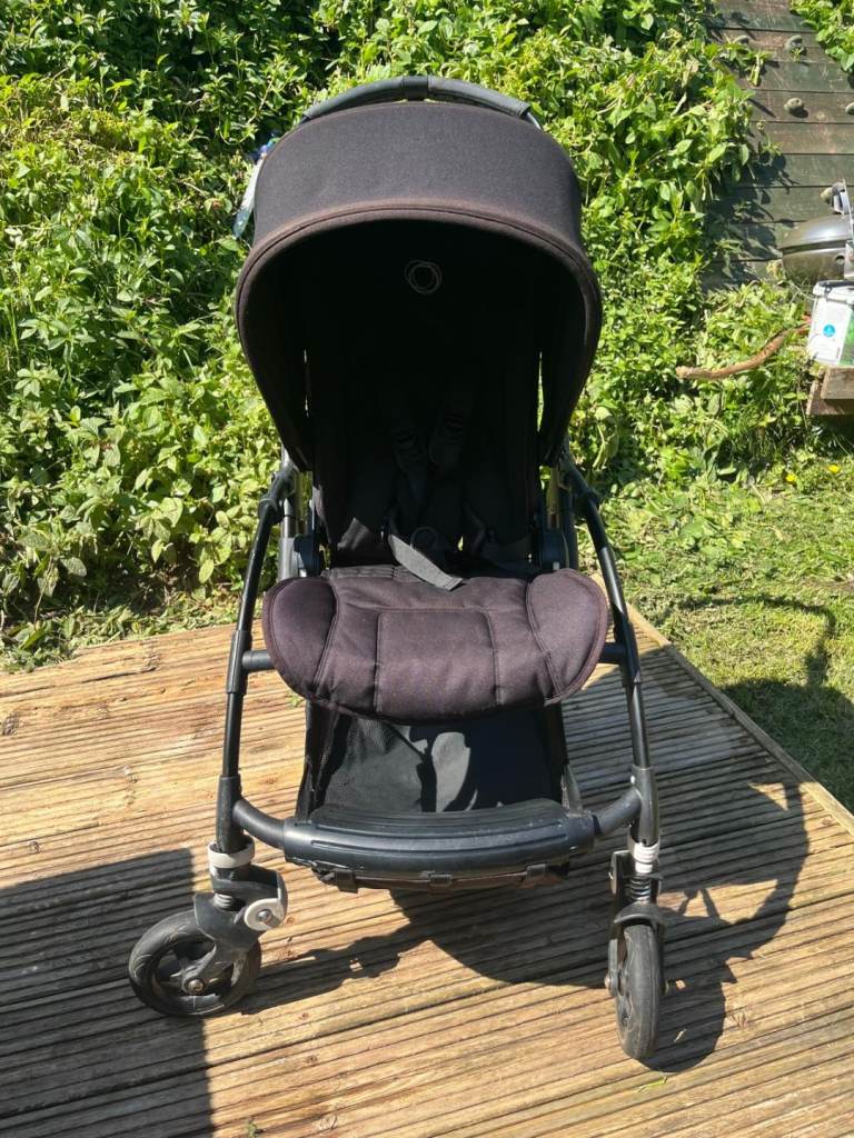 Bugaboo Bee 5 pram black lightweight pushchair stroller 