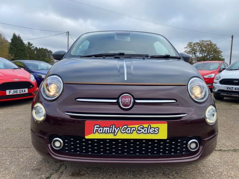 FIAT 500 1.2 COLLEZIONE CONVERTIBLE VERY GOOD CONDITION 1 OWNER NEW CAMBELT KIT