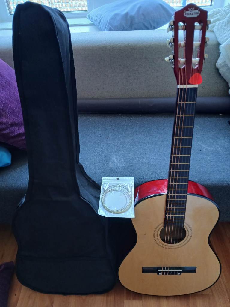 Rockstar Junior guitar with case