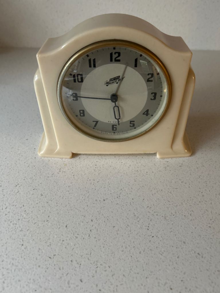 Old clock by Smiths. 