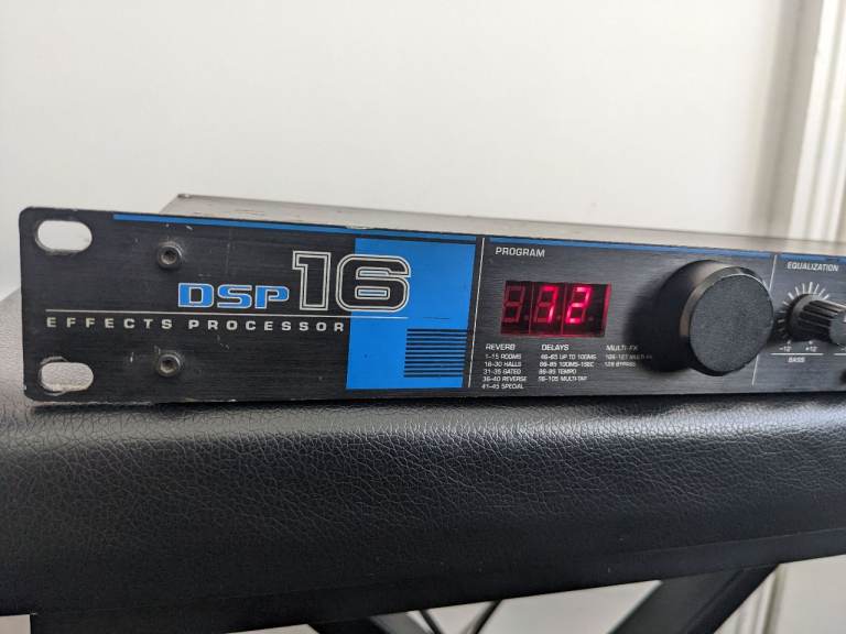 Digitech DSP 16 Digital Effects Processor