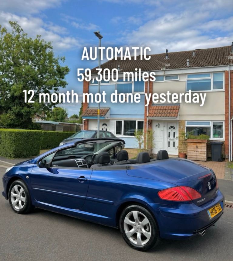 Peugeot, 307 AUTOMATIC , Convertible, 2007, Semi-Auto, 1997 (cc), 2 doors