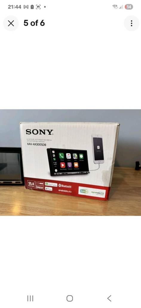 Sony touchscreen
