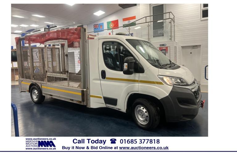 2017 Citroen Relay 35 PLANT & GO 2.0HDI BLUE 130PS LWB LOW FLOOR CAGED DROPSIDE -------------- CH...