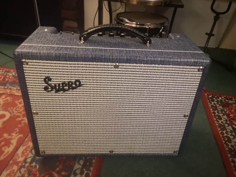 image for Supro Tremoverb 25 watt valve combo guitar amp/amplifier