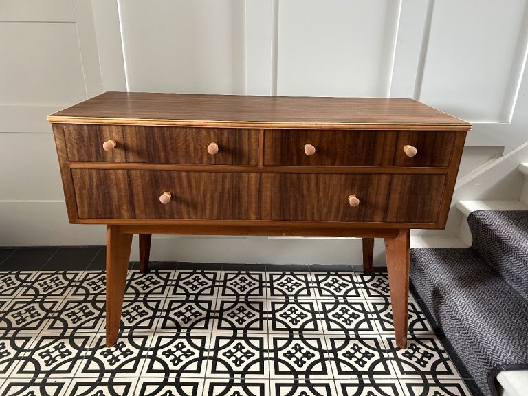 Morris of Glasgow Cumbrae Console/Dressing Table 1960s Mid Century Vintage