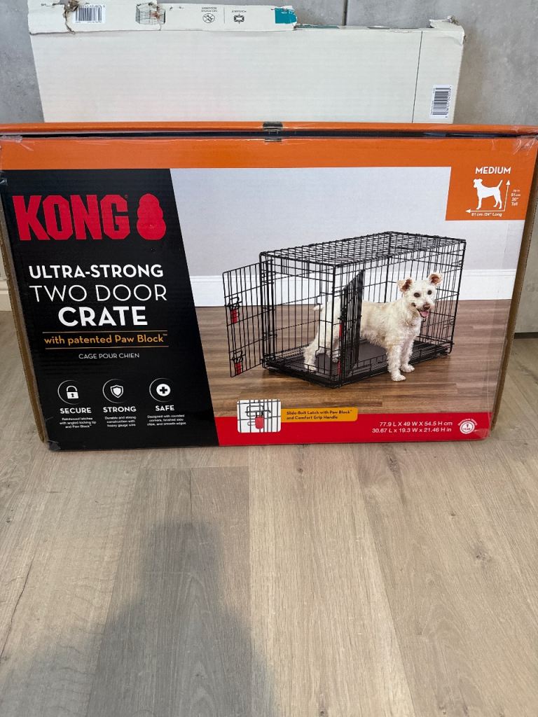 Kong crate and play pen