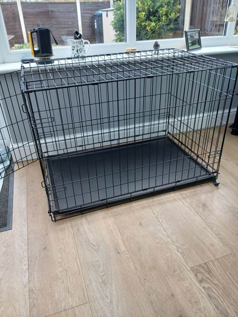 image for Large Metal Dog Crate