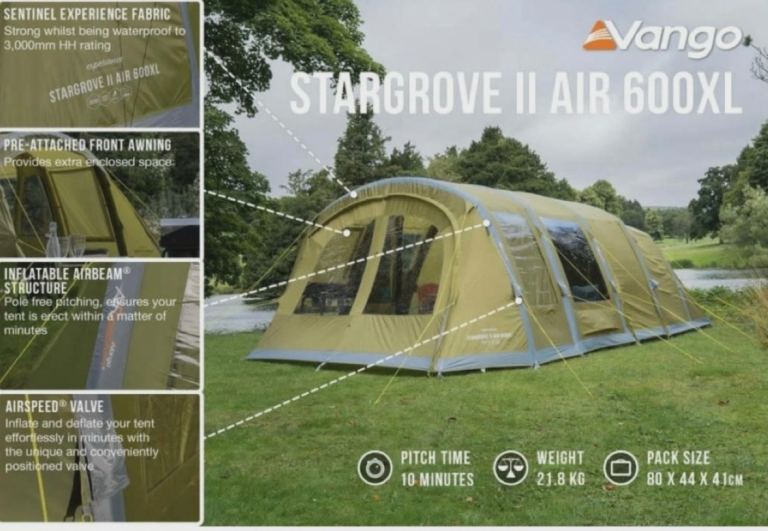 vango stargrove air 600xl