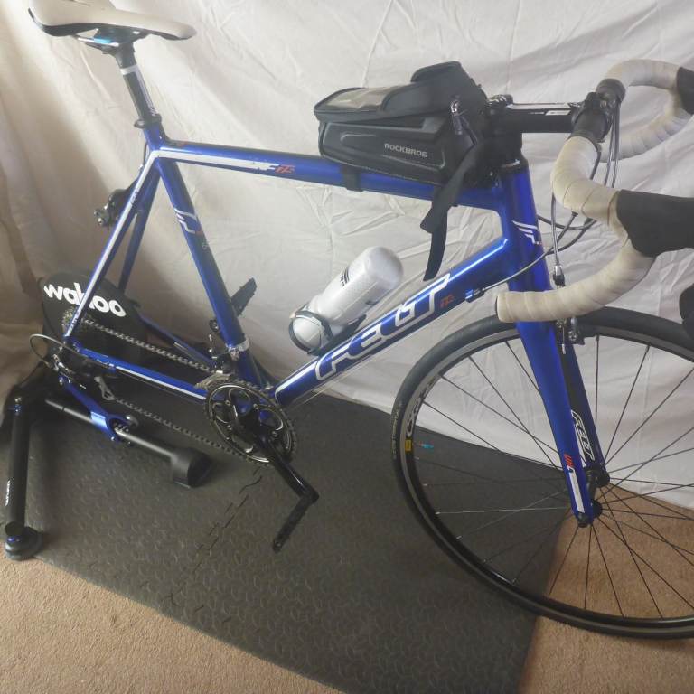 Wahoo Kickr V5 PLUS Felt F75 Road Bike - Fitness Bike Combo - Very Low Miles