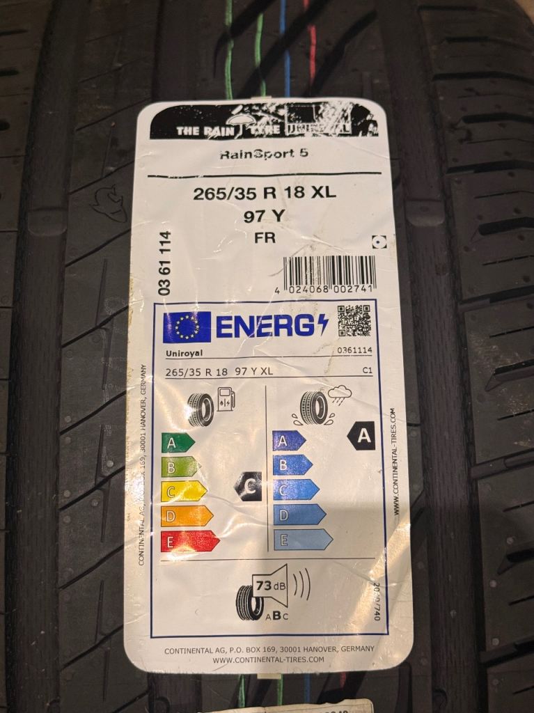 Uniroyal 265/35 R 18 XL 97 Y