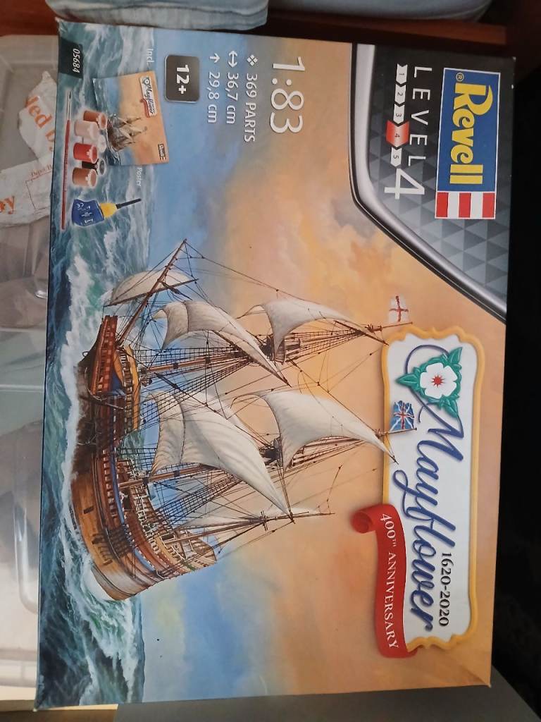 Revell Mayflower 1620-2020 Model Kit - New, Unopened