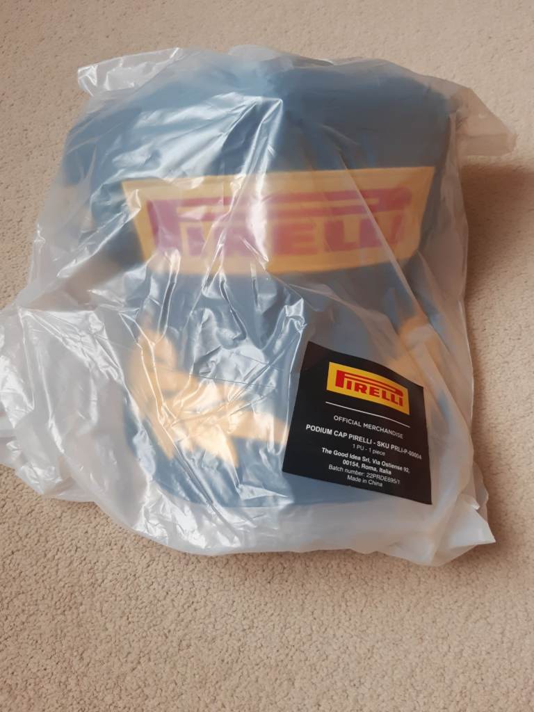 Pirelli podium cap