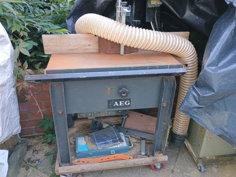 AEG Router Table with Dust Extraction – Used Condition