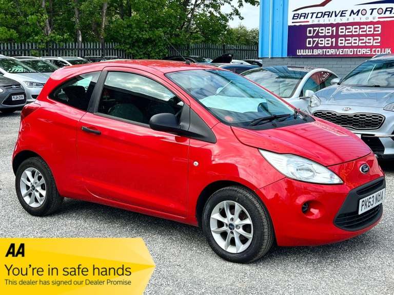 2013 Ford Ka 1.2 Studio Euro 5 (s/s) 3dr HATCHBACK Petrol Manual