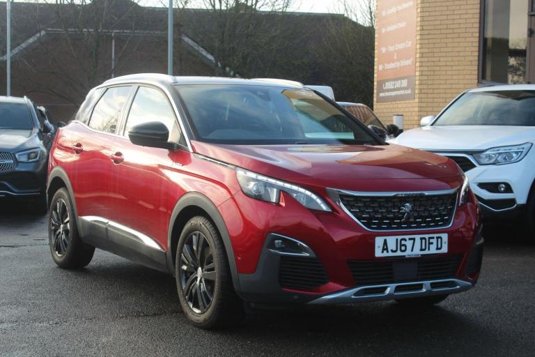 2018 Peugeot 3008 1.2 PureTech GT Line Euro 6 (s/s) 5dr HATCHBACK Petrol Manual