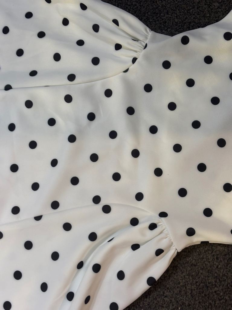 River Island White Polka Dot Dress - New with Tags