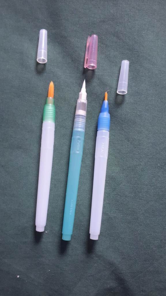 Crafting Paint/Water Brushes x 3