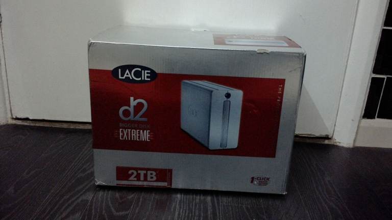 LaCie Bigger Disk Extreme 2 TB,External,7200 RPM (300801EK) Hard Drive