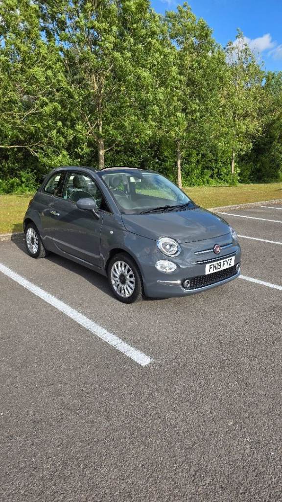 Fiat, 500, Convertible, 2019, Manual, 1242 (cc), 2 doors