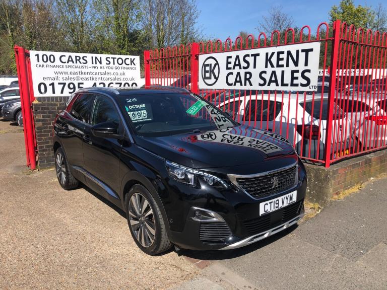 2019 Peugeot 3008 1.2 PureTech GT Line SUV 5dr Petrol Manual Euro 6 (s/s) (130