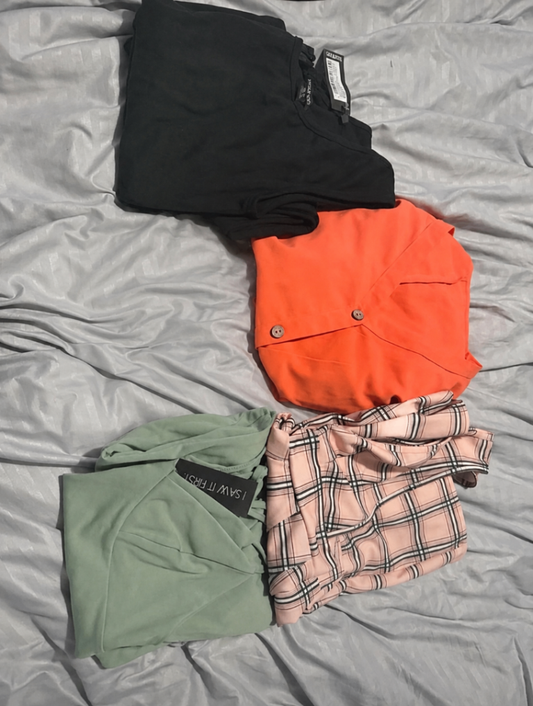 Bundle 4 Jumpsuits & Playsuits I Saw It First, Pretty Little Thing, Boohoo New With Tags Size 14