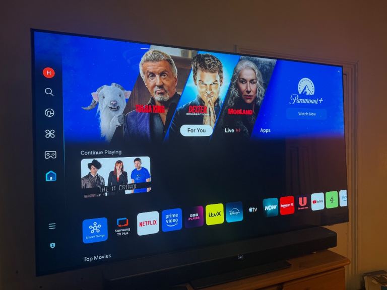 image for Samsung S90D OLED TV 55 inch 144hz 4K