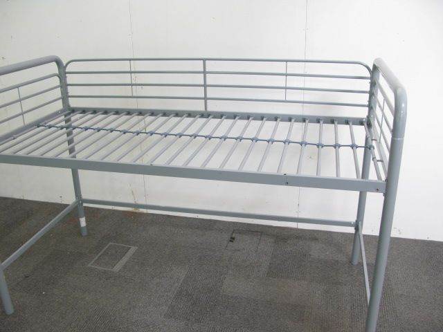 High Sleeper Bed Single Metal Bed Frame . Height from ground to the bed base is 97cm