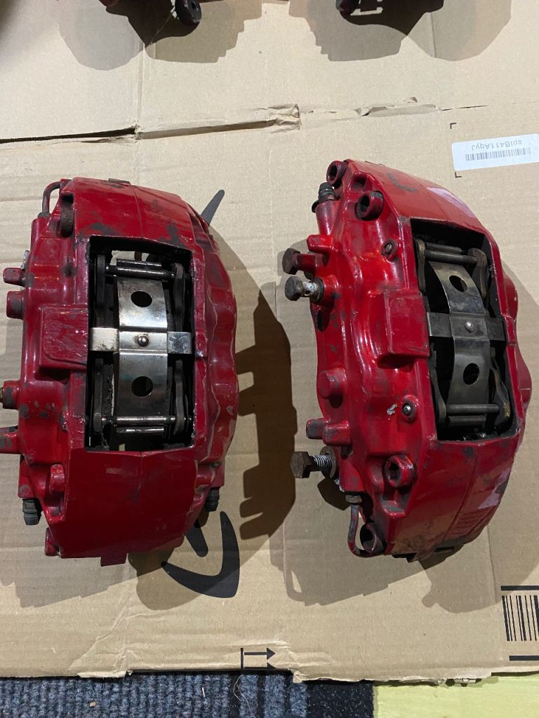 Evo Brembo brake callipers 