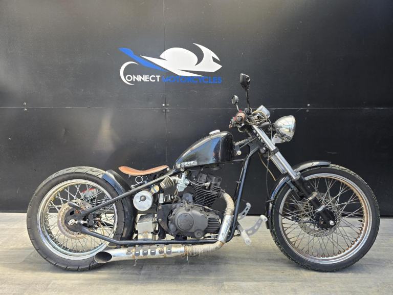 SINNIS RHON LH 125-6 CUSTOMER BOBBER PROJECT BIKE 2016 HPI CLEAR