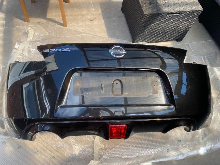 370z OEM BLACK rear bumper