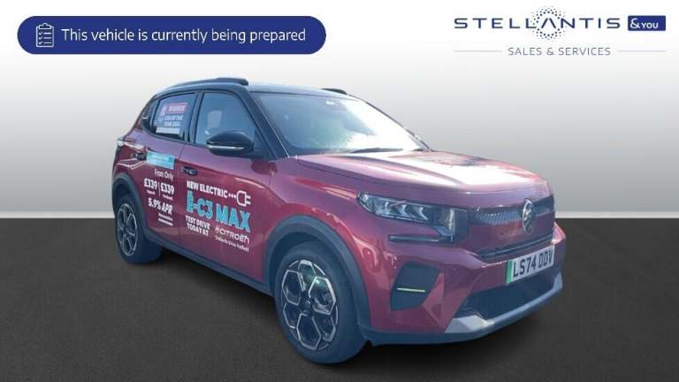 2024 Citroen C3 83kW Max 44kWh 5dr Auto HATCHBACK ELECTRIC Automatic