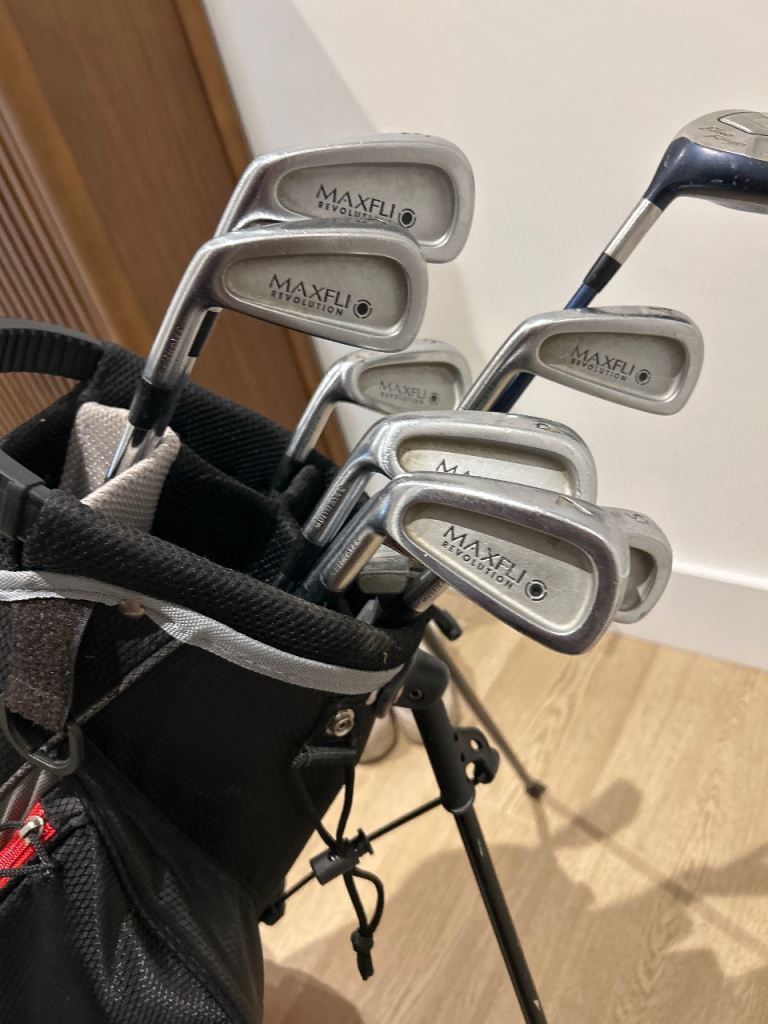 left handed golf clubs - used collection only