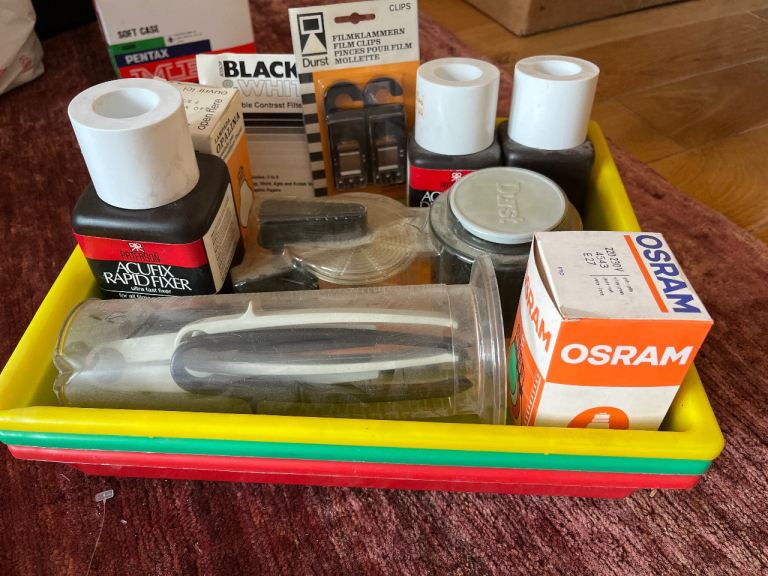 Darkroom developing equipment