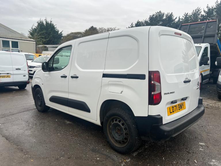 2021 Citroen Berlingo 1.5 BlueHDi 1000Kg Enterprise Pro 100ps PANEL VAN Diesel Manual
