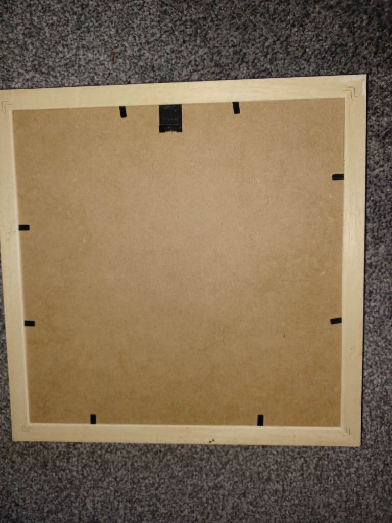 Heart shaped picture in a frame 