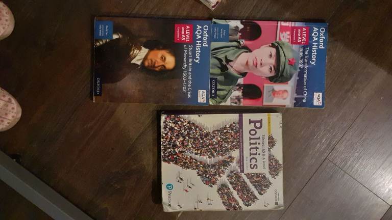 GCSE and A level Politics books
