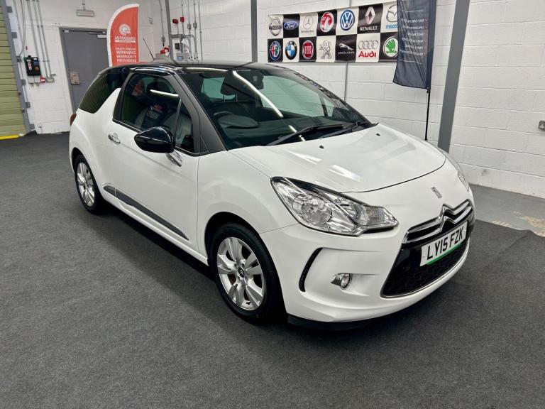 2015 DS Automobiles DS 3 1.2 PureTech 110 DStyle 3dr HATCHBACK PETROL Manual