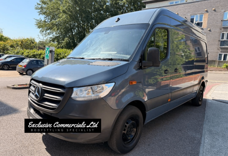 MERCEDES SPRINTER 85kw 55kWh PROGRESSIVE, AUTO, ELECTRIC, L2/H2