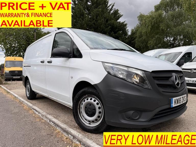 2018 Mercedes-Benz Vito 2.1 114 CDI BlueTEC RWD L2 LWB (AIRCON) PANEL VAN Diesel Manual
