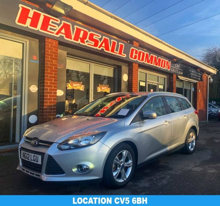 2012 12 FORD FOCUS 1.6 ZETEC TDCI 5D 113 BHP DIESEL  12M MOT