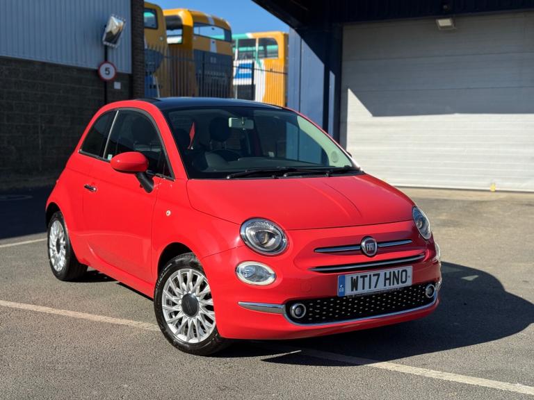 2017 Fiat 500 1.2 Lounge 3dr HATCHBACK Petrol Manual