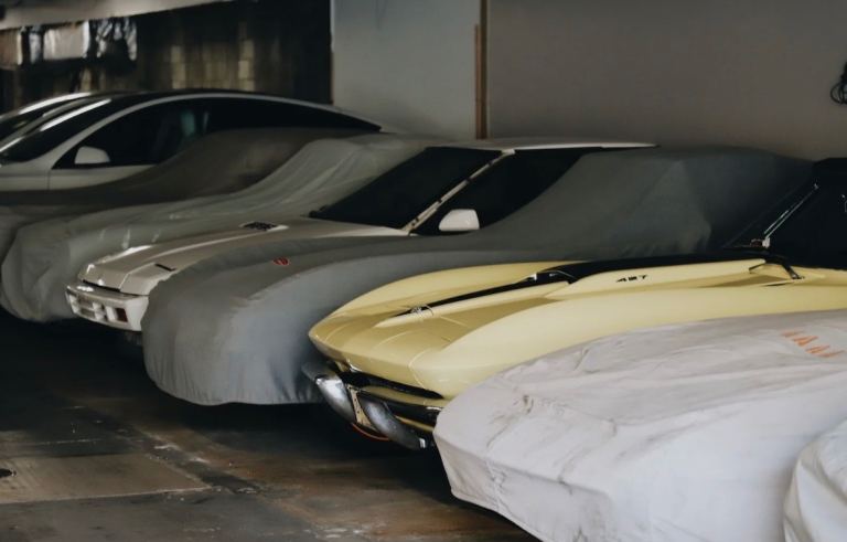 One long term car storage space, Radlett, Hertfordshire