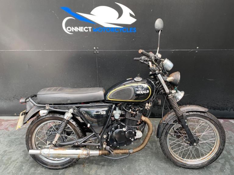 HERALD MOTOR COMPANY XF 125 LEARNER LEGAL PROJECT BIKE HPI CLEAR