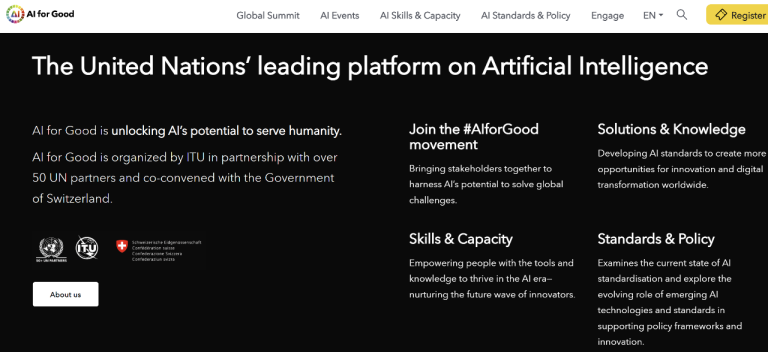 AI for Good Conference Gold pass 7-10 July 2026 Geneva